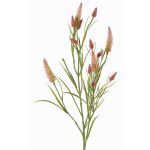 Rama artificial de trébol EUTIN con flores, rosa antiguo-verde, 80 cm, Ø 1,5-2 cm