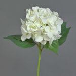 Hortensia artificial GABRIELLA, crema, 50cm, Ø18cm