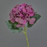 Flor artificial de hortensia FUXIANG, violeta, 50 cm, Ø 16 cm