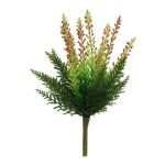 Flor artificial de brezo RUOYAN con varilla, fucsia, 30cm