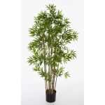 Bambú artificial YAN, cañas de bambú natural, 80cm