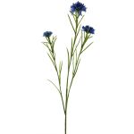 Rama decorativa de aciano NAWEN, azul claro, 65cm, Ø3-5,5cm
