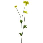 Flor decorativa crisantemo YUNJUAN, amarilla, 60cm
