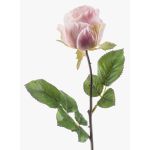 Künstliche Blume Rose POPI, zartrosa, 55cm, Ø7cm