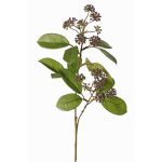 Rama de cornejo artificial PANGO con capullos, lila oscuro, 70cm, Ø7cm