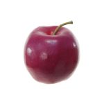 Fruta decorativa: manzana HENNY, roja, 8cm, Ø8,5cm