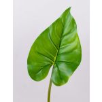 Hoja artificial de calla KAMUELA, verde, 45 cm