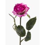 Rosa artificial SIMONY, rosa-rosa, 45cm, Ø8cm