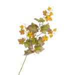 Rama de vid de plástico NOAH, verde-rojo, 75cm