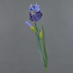 Iris de plástico ALYSSA, azul, 70cm, Ø13cm
