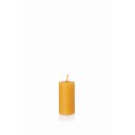 Vela de cera de abejas BABETTE, natural-amarillo, 8cm, Ø4cm, 16h - Made in Germany