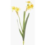 Flor de plástico Narcissus NEELA, amarillo, 50cm, Ø6cm