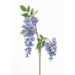 Rama de glicina de plástico NEZUMI, floración, azul, 105cm