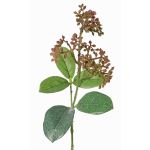 Viburnum de plástico LAZAROS, lila-verde, 35cm, Ø5cm