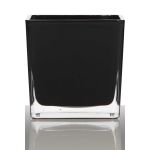 Portavelas KIM EARTH, cubos/cuadrado, negro, 6x6x6cm