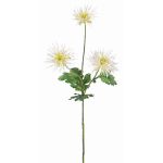 Crisantemo artificial SOLVIE, crema, 70cm, Ø10cm