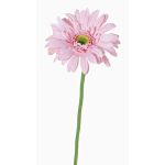 Gerbera de plástico HELLI, rosa, 65cm, Ø12cm