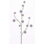 Allium artificial ornamental EMRAH, lila claro, 80cm, Ø3-4,5cm