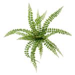 Helecho de plástico BELONA, verde, 50cm