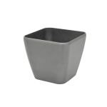 Macetero RANCA, crossdoor, antracita, 36,5x36,5x32,5cm