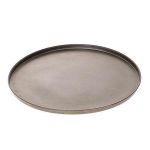 Bandeja redonda de metal negra MELDOF, 2cm, Ø55,5cm