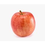 Fruta artificial: manzana AMENDO, rojo-amarillo, 6,5cm, Ø7,5cm