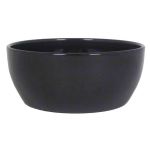 Cuenco de cerámica TEHERAN BRIDGE, negro, 9,5cm, Ø22,5cm