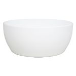 Cuenco de cerámica TEHERAN BRIDGE, blanco-mate, 9,5cm, Ø22,5cm