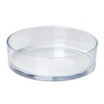 Frutero de vidrio VERA OCEAN, transparente, 8cm, Ø29cm