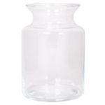 Farol de cristal HANNA OCEAN, transparente, 20cm, Ø14cm