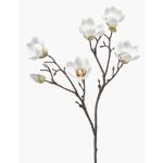 Magnolia artificial ANEU, color crema, 65 cm, Ø 7-8 cm