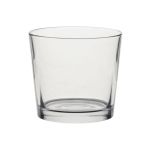 Vaso para velas ALENA, transparente, 9cm, Ø10cm