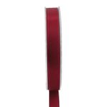 Cinta de regalo de poliéster WIARA, rojo oscuro, 50 m, 15 mm