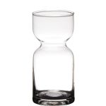 Florero de vidrio ANONG, transparente, 15cm, Ø7cm