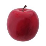 Fruta artificial, manzana HUSRA con colgador, roja, 9cm