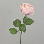 Rosa sintética FINAKAS, rosa, 65cm, Ø9cm