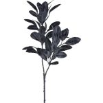Rama artificial de mate MARVON, negra, 75 cm