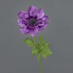 Künstliche Anemone TAIKI, lila, 55cm, Ø12cm