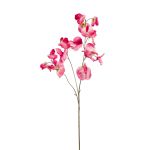 Künstliche Blume Duftwicke KANZI, pink-creme, 75cm, Ø4-7cm
