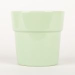 Maceta para orquídeas MARIVAN, cerámica, turquesa claro, 12,5cm, Ø13,5cm