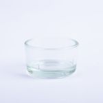 Portacandelitas TAMIO de cristal, transparente, 2,5cm, Ø4,2cm