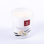 Vela perfumada ASTRID en vaso, Elegant Vanilla, crema, 7,9cm, Ø7,1cm, 28h