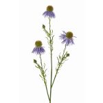 Künstlicher Sonnenhut Zweig CELIO, lila, 70cm, Ø6-7cm