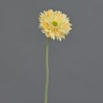 Flor de plástico gerbera CELINA, albaricoque, 45cm, Ø7cm