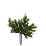 Deko Tannenzweige KIGANJA im Bund mit Zapfen, grün, 35cm
