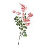 Rama de ulmaria de plástico DANA, rosa, 70cm, Ø2-3cm