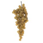 Künstliches Obst Weintrauben ALBANO, gelb-grün, 17cm, Ø7cm