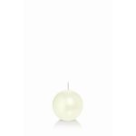 Vela de bola MAEVA, marfil, Ø4,5cm, 4h - Made in Germany