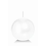 Vela de bola MAEVA, blanca, Ø10cm, 46h - Made in Germany