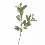 Rama artificial de oreja de liebre LEVIN, gris-verde, 70cm